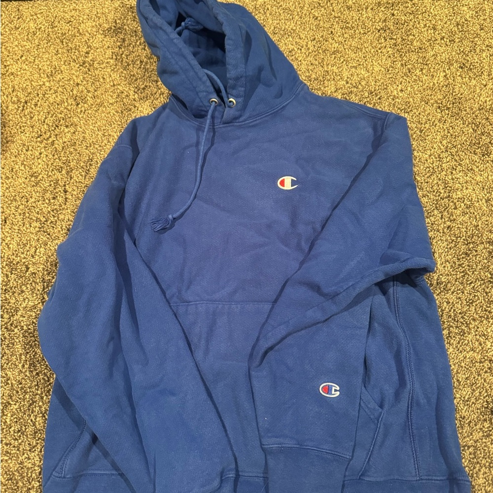 Champion Royal Blue Pullover Hoodie